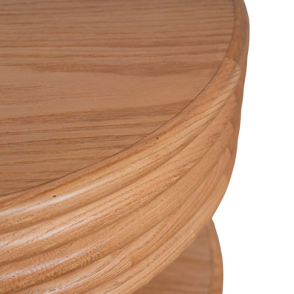 42cm Capri Side Table - Natural