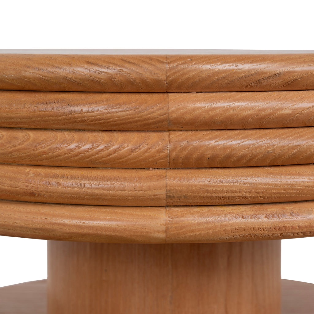 42cm Capri Side Table - Natural