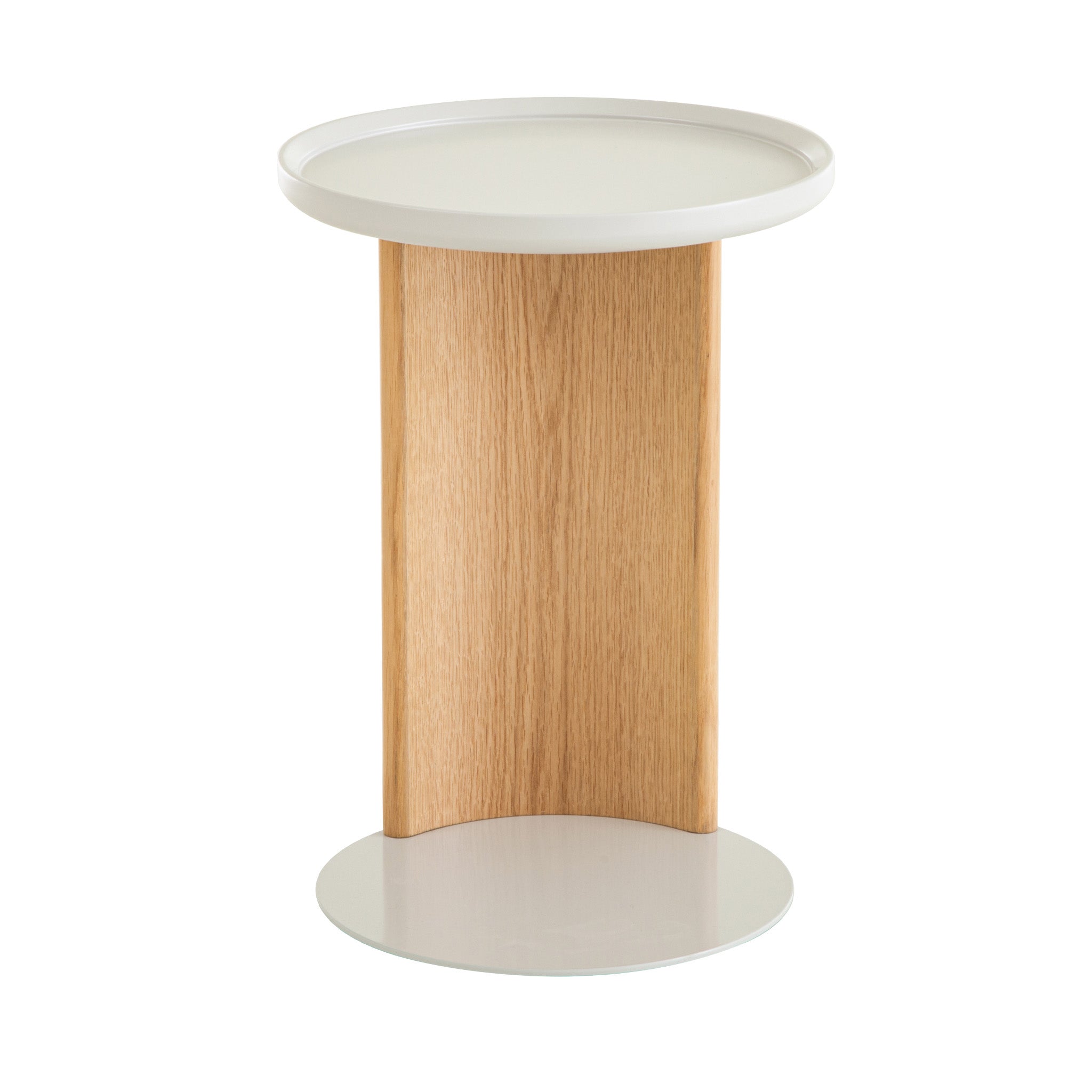 Natural Capri Side Table - Light Beige