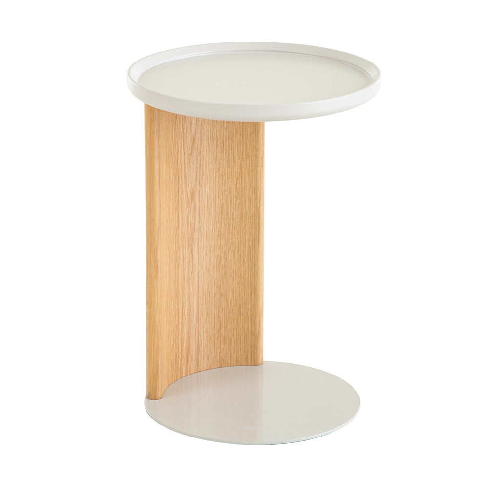 Natural Capri Side Table - Light Beige