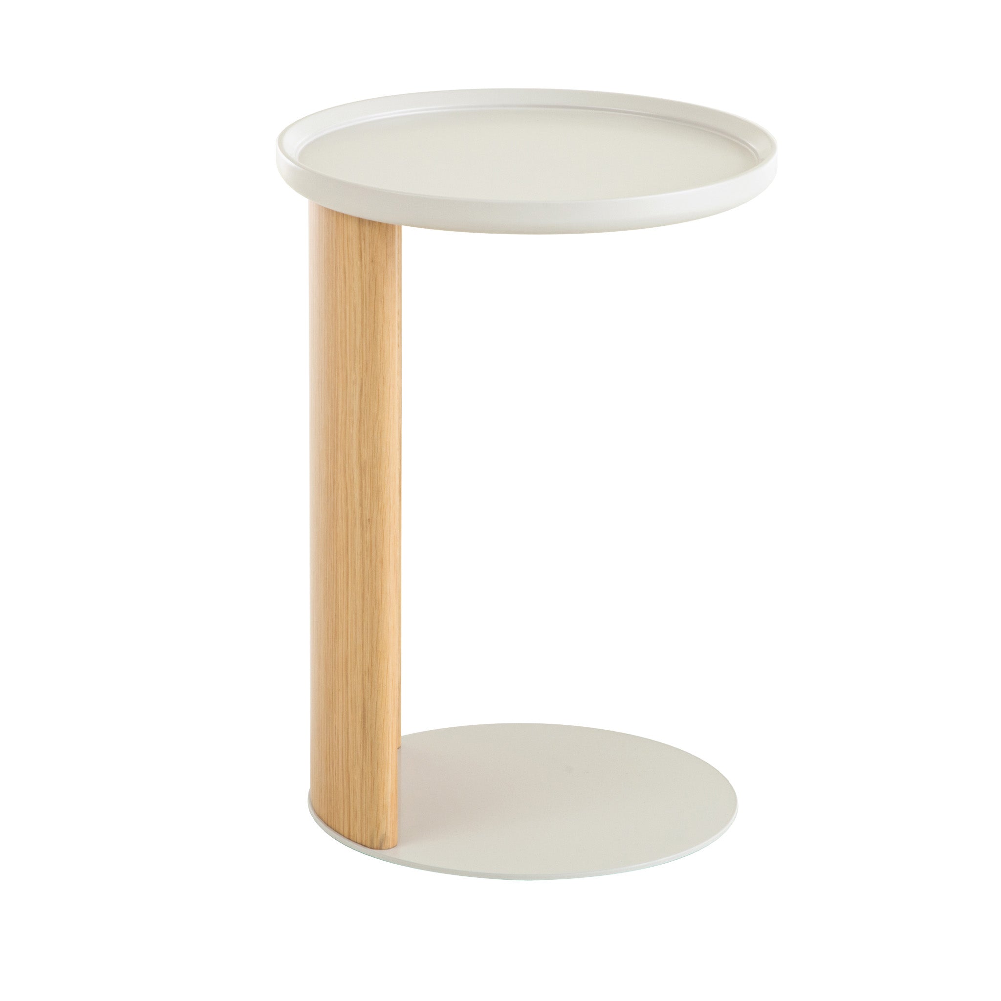 Natural Capri Side Table - Light Beige