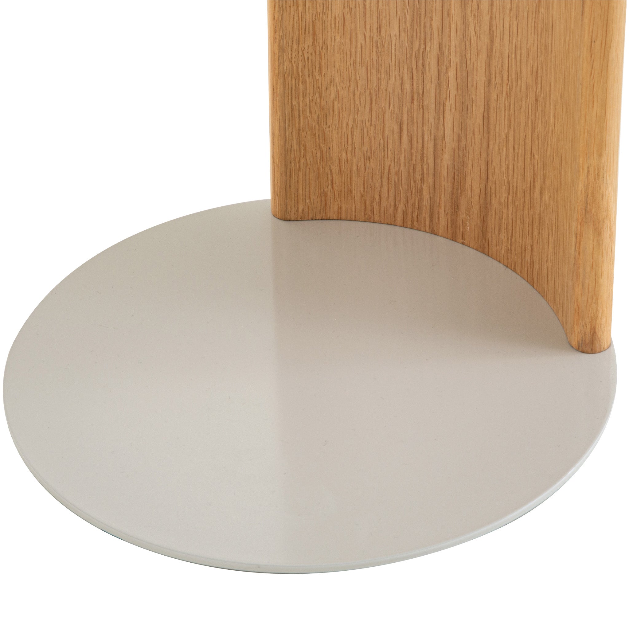 Natural Capri Side Table - Light Beige