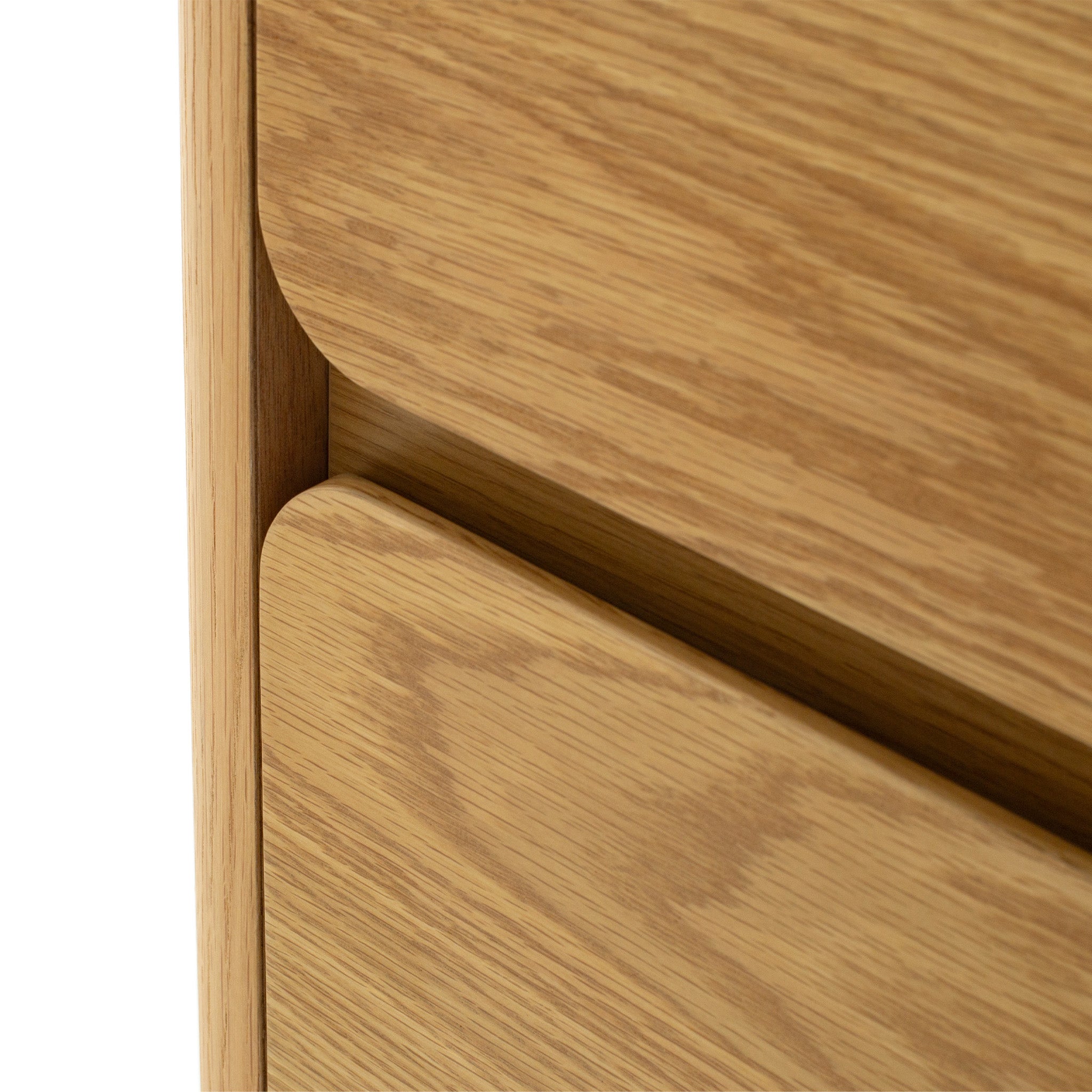 Stone Top Bedside Table - Natural