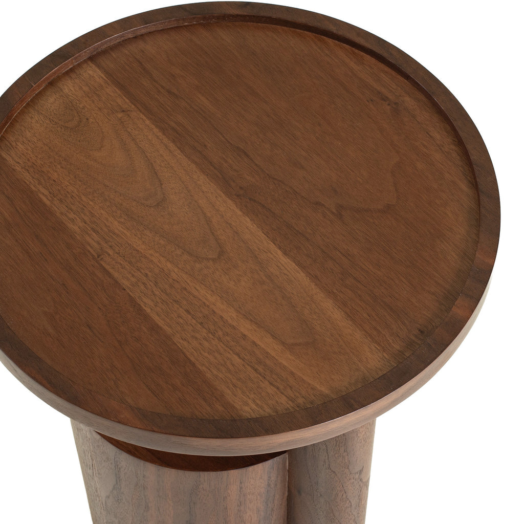 Capri Side Table - Walnut