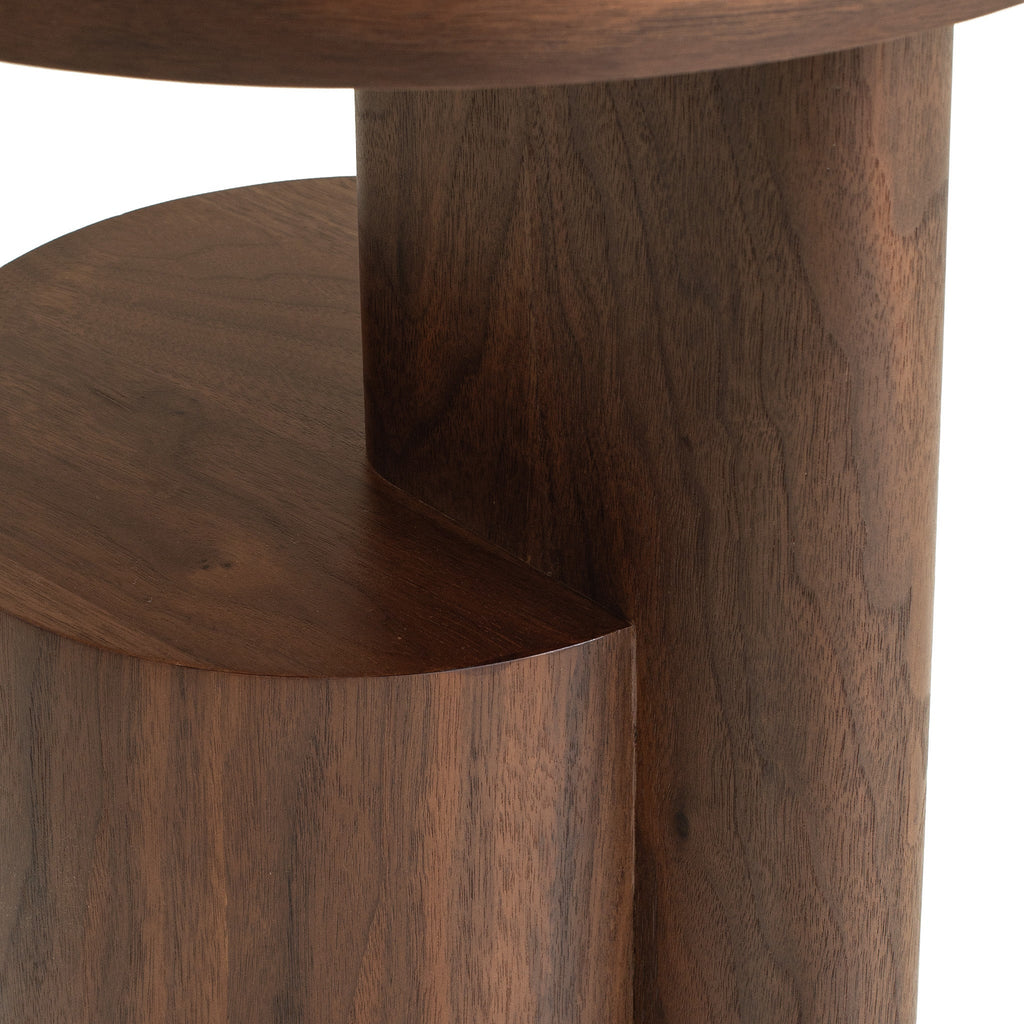 Capri Side Table - Walnut