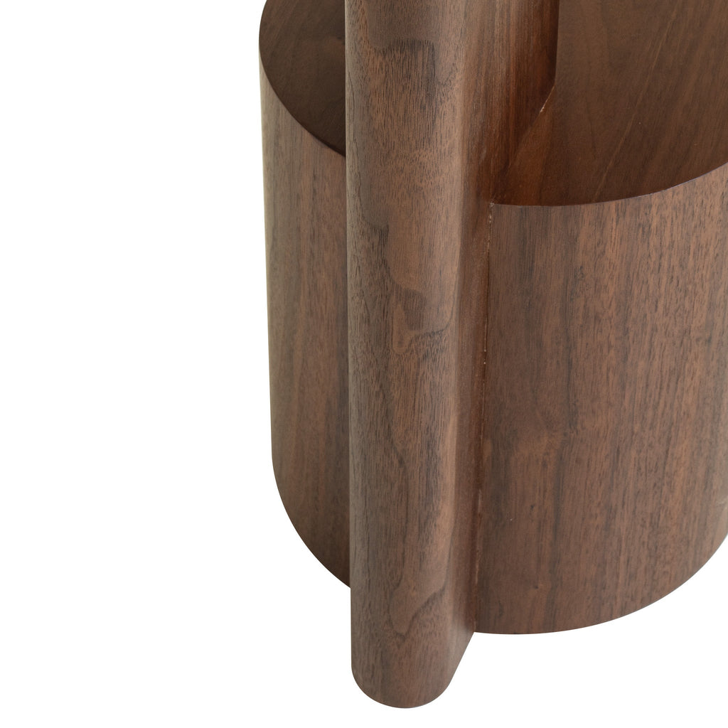 Capri Side Table - Walnut