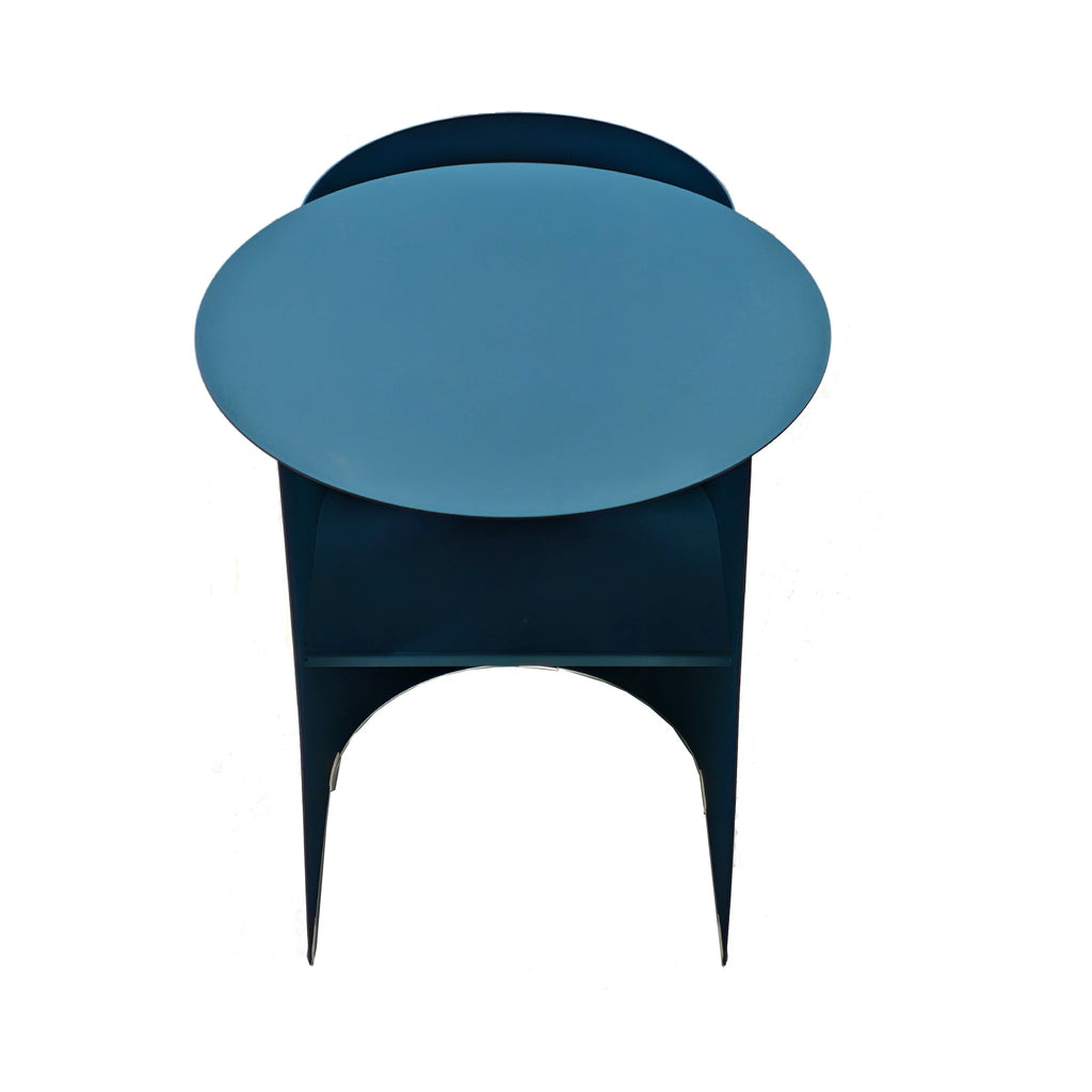 38cm Capri Side Table - Navy Blue