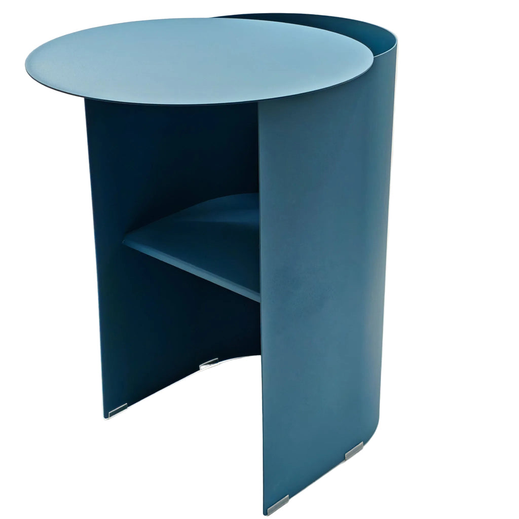 38cm Capri Side Table - Navy Blue