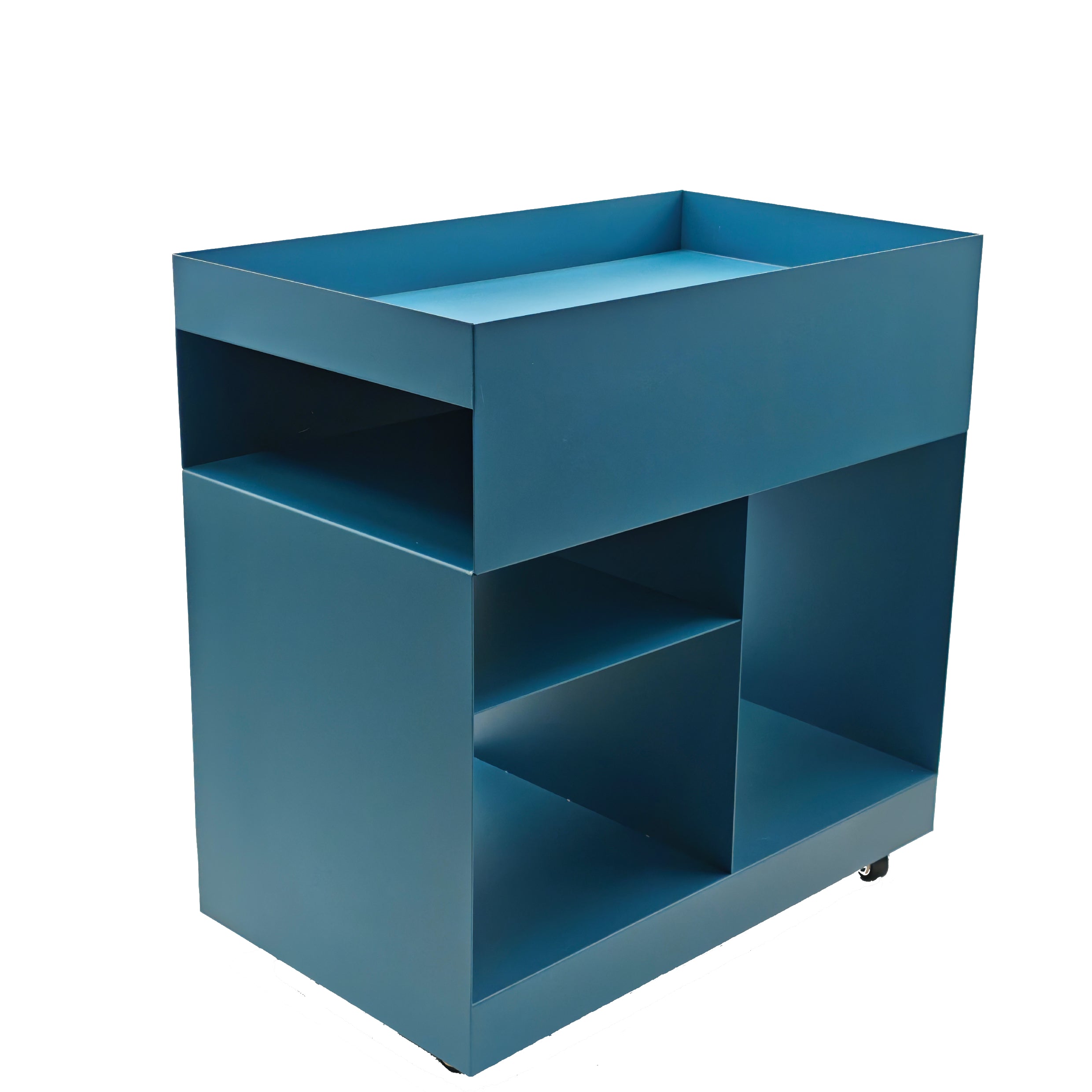 60cm Capri Side Table - Navy Blue