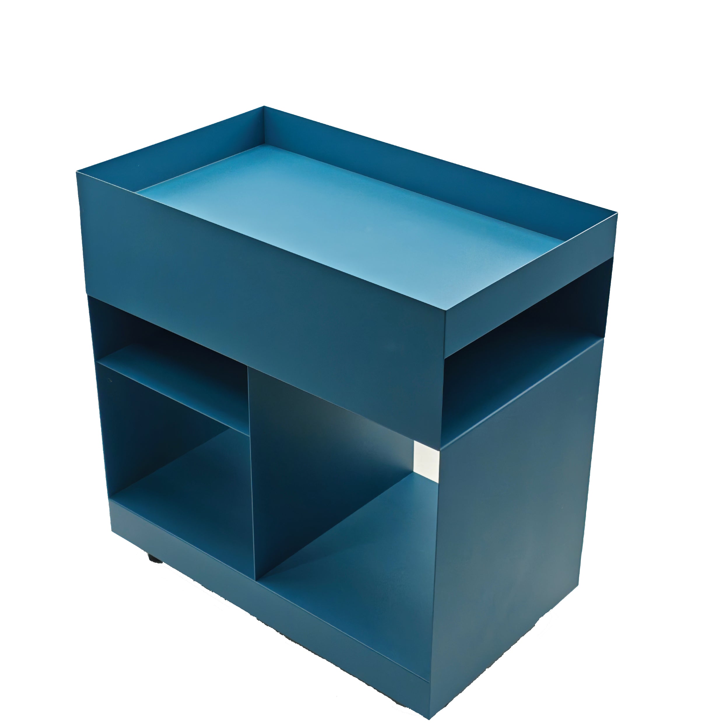 60cm Capri Side Table - Navy Blue
