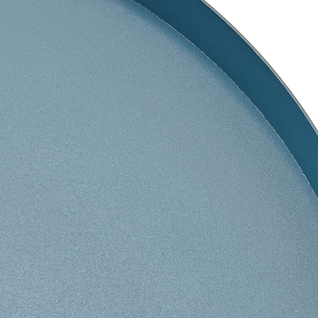 37cm Round Capri Side Table - Navy Blue