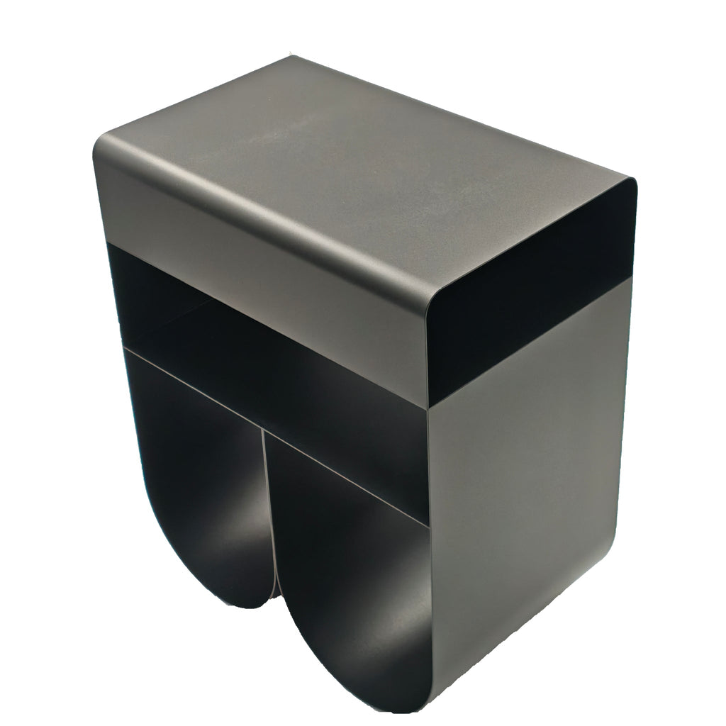 40cm Capri Side Table - Full Black