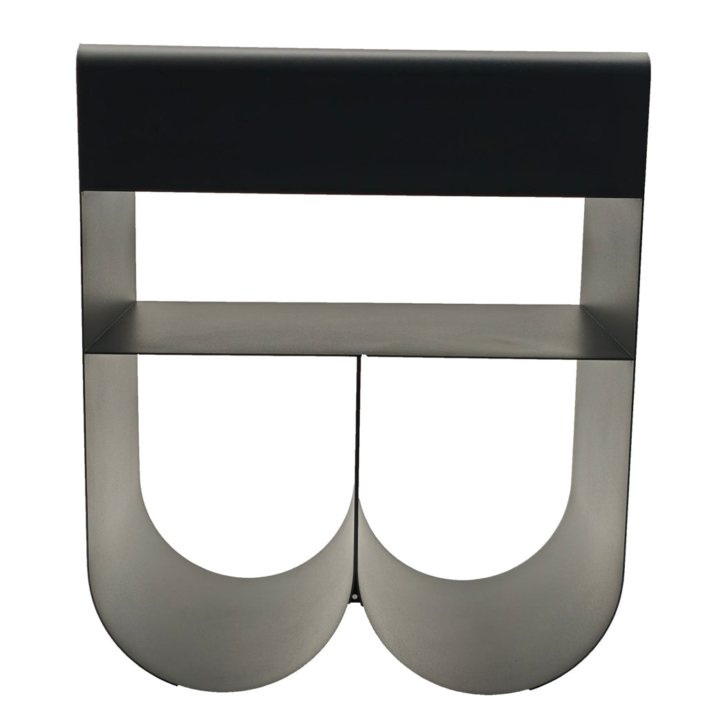 40cm Capri Side Table - Full Black