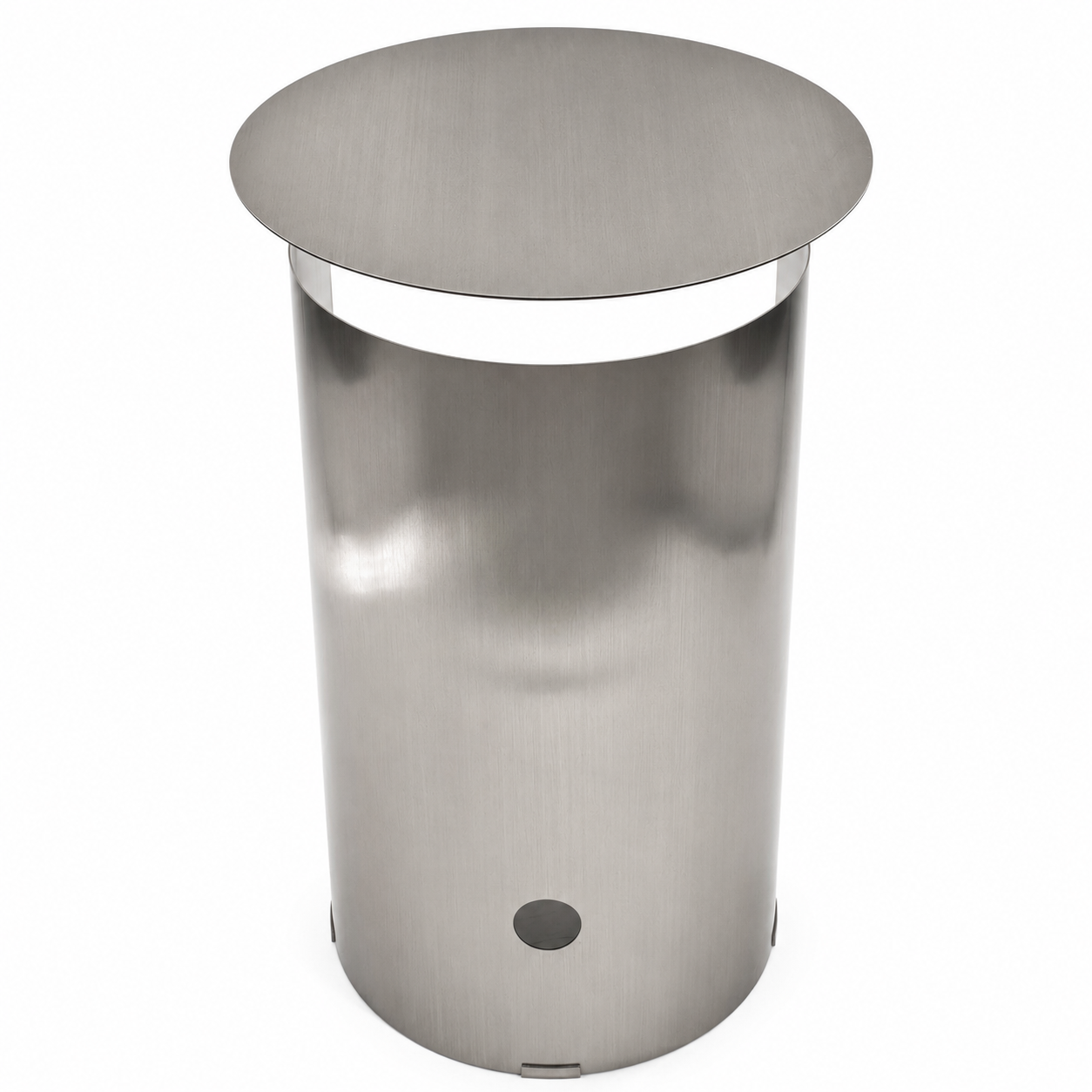 38cm Capri Side Table - Stainless Steel