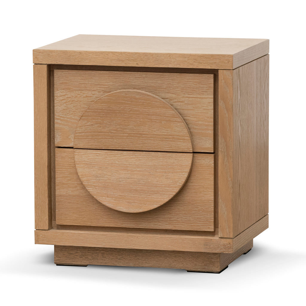 Bedside Table - Dusty Oak