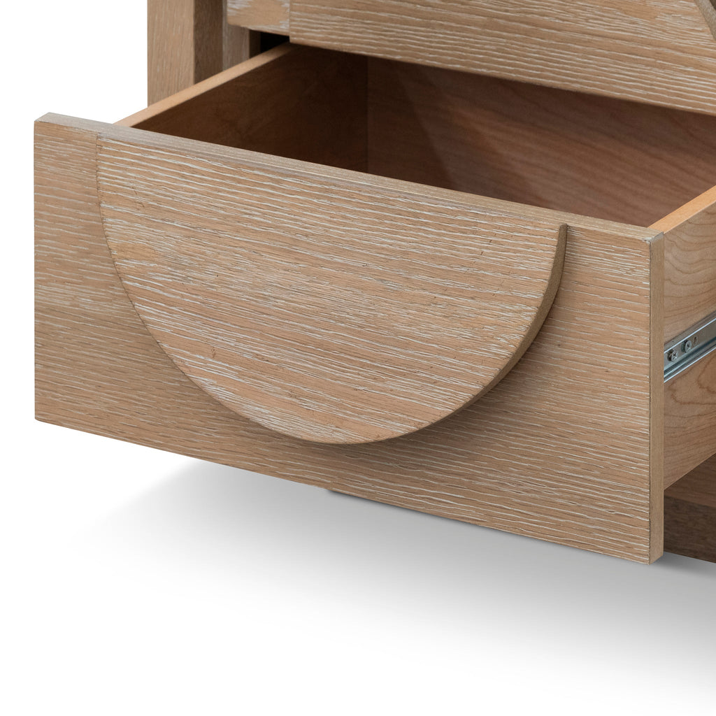 Bedside Table - Dusty Oak