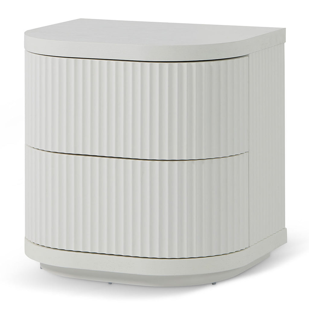 Bedside Table - Full White