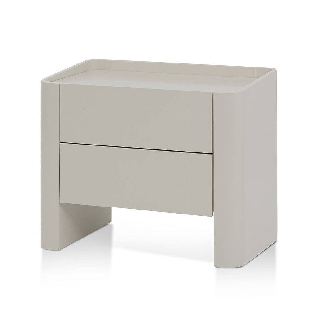 Bedside Table - Warm Grey