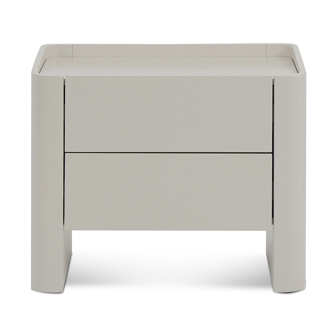 Bedside Table - Warm Grey