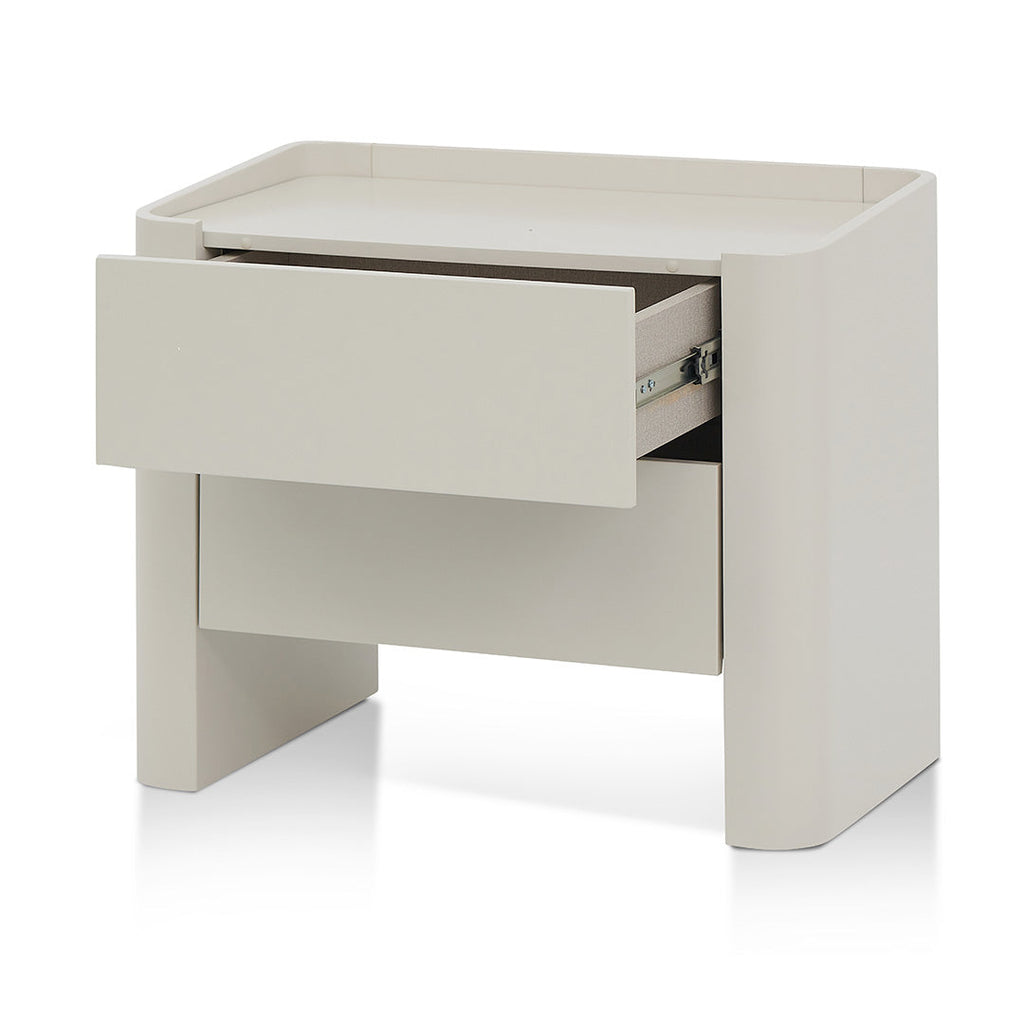 Bedside Table - Warm Grey