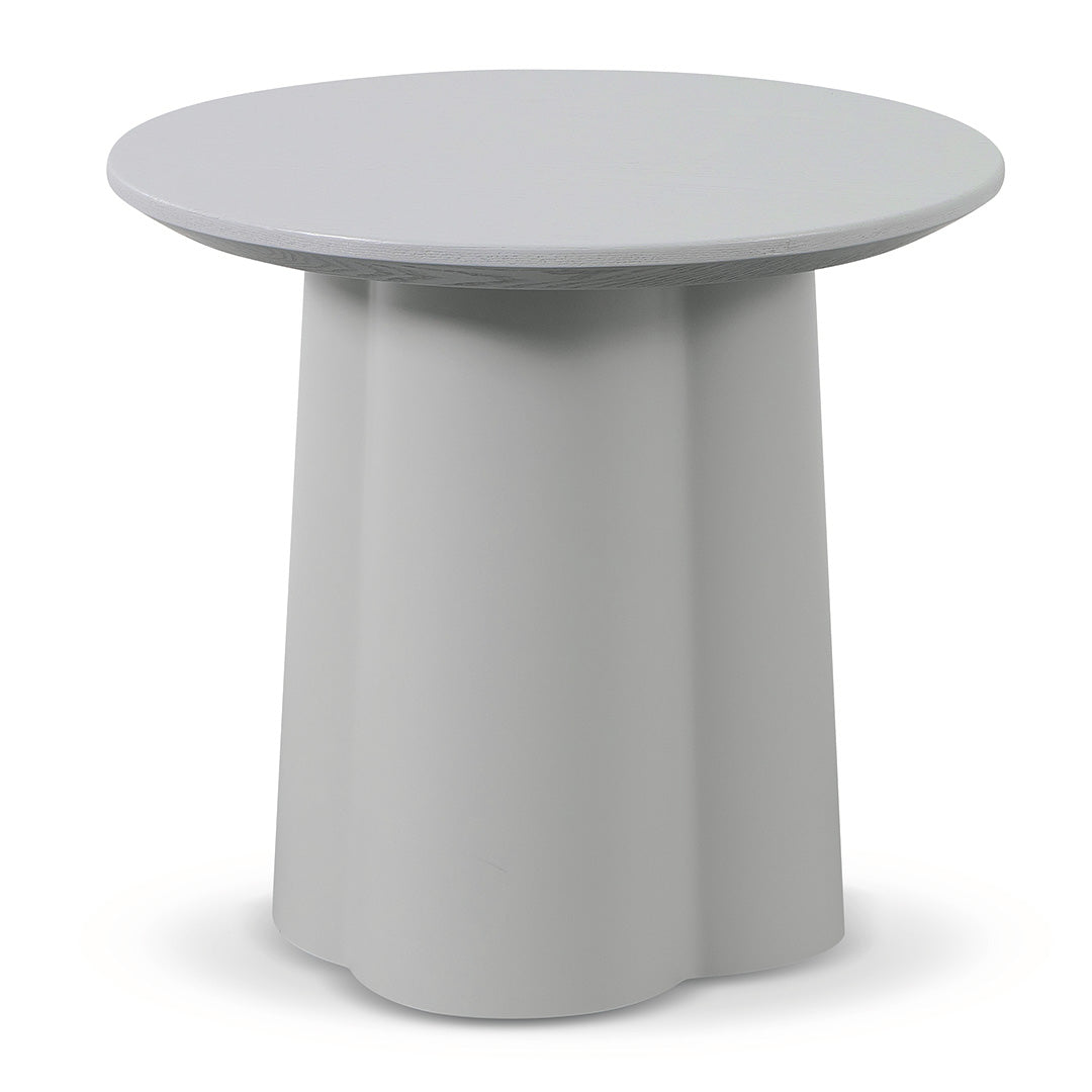 Round Capri Side Table - Light Grey