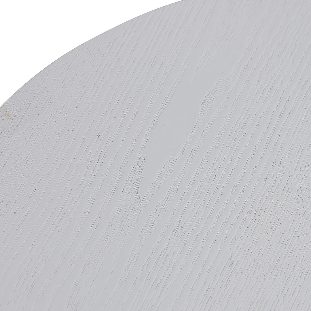 Round Capri Side Table - Light Grey