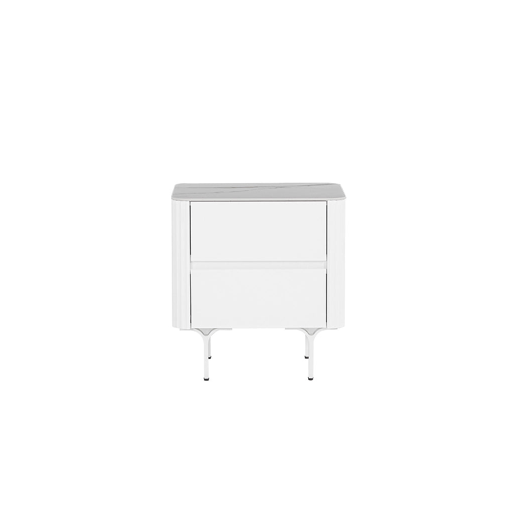 Bedside Table - White