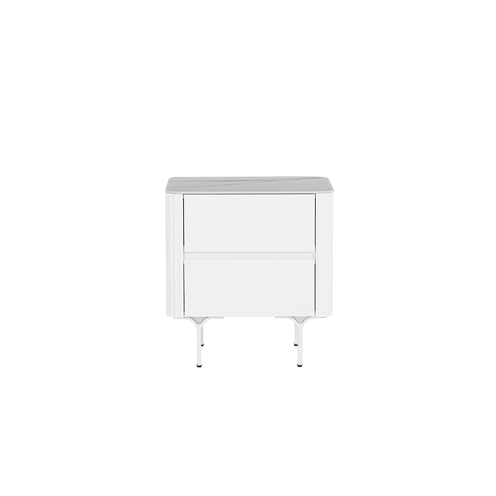 Bedside Table - White
