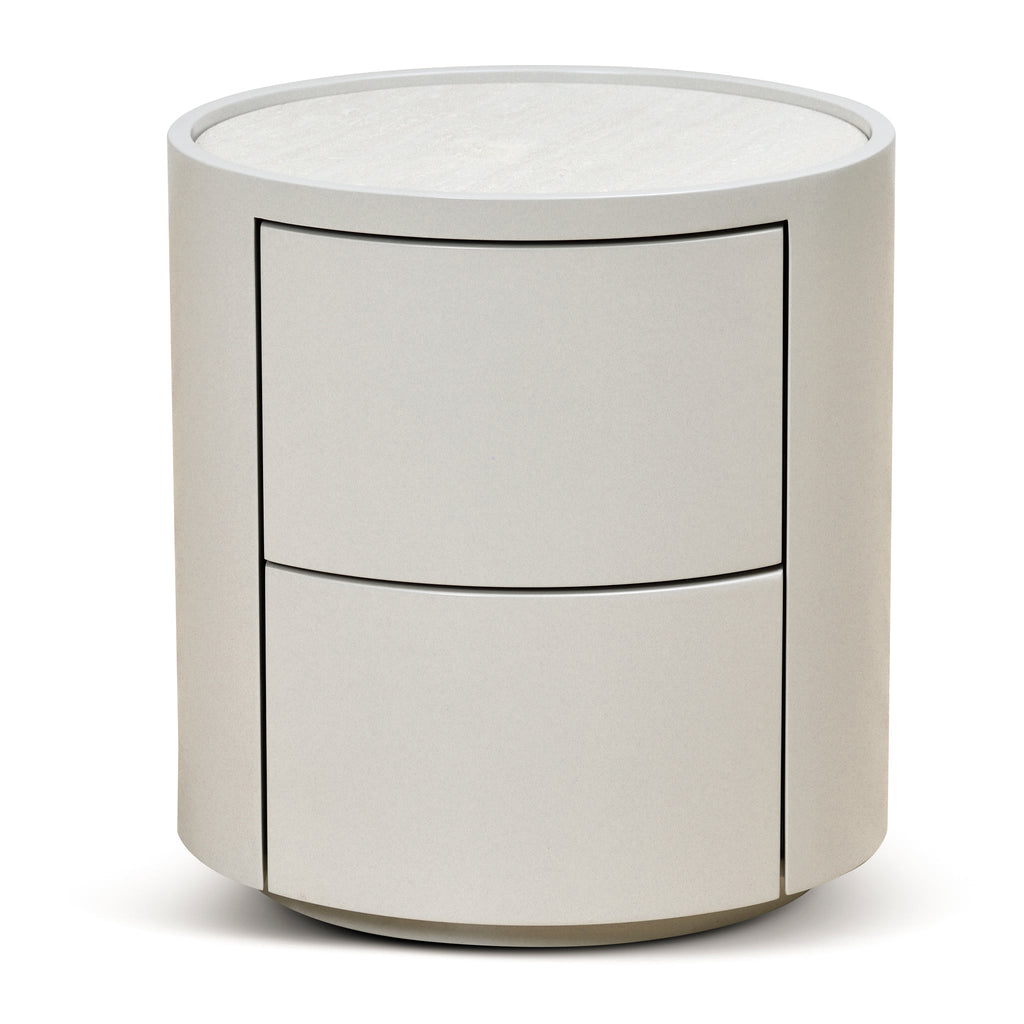 Bedside Table - Warm Grey