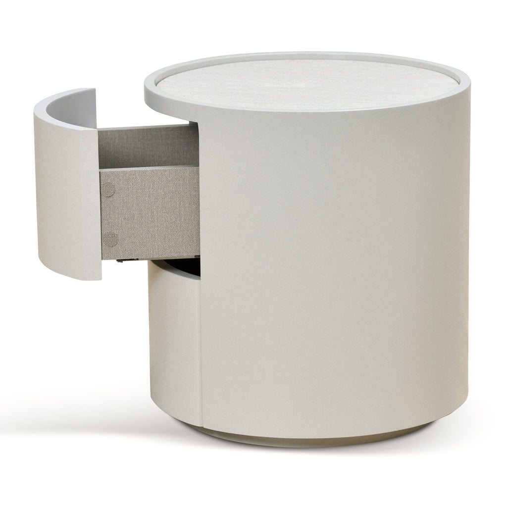 Bedside Table - Warm Grey