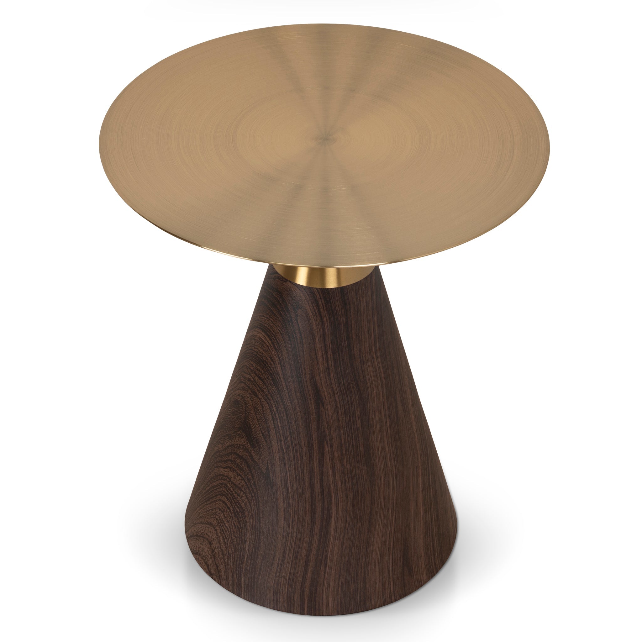 49cm Capri Side Table - Walnut
