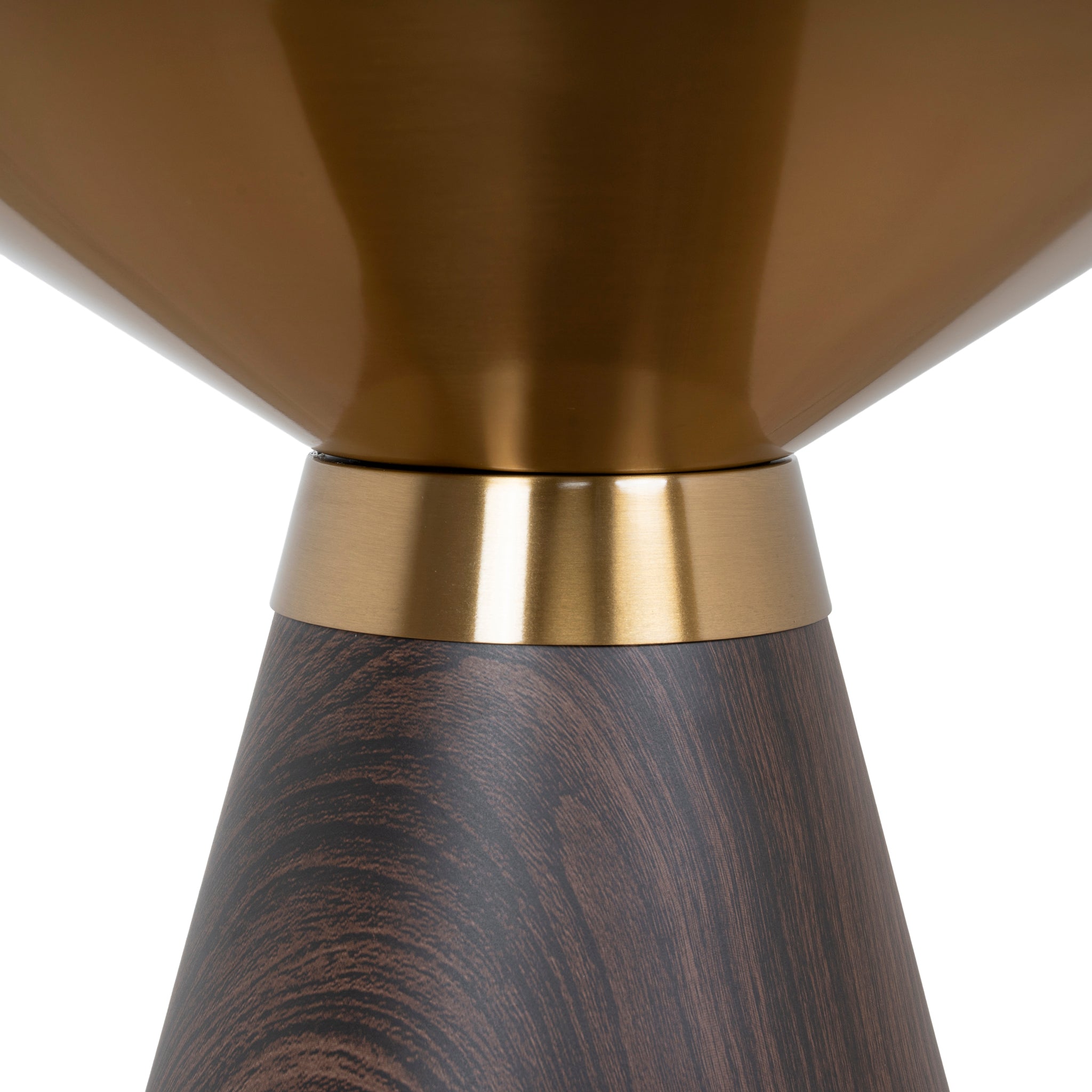49cm Capri Side Table - Walnut
