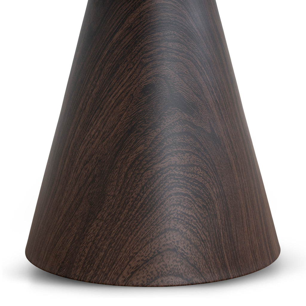 49cm Capri Side Table - Walnut
