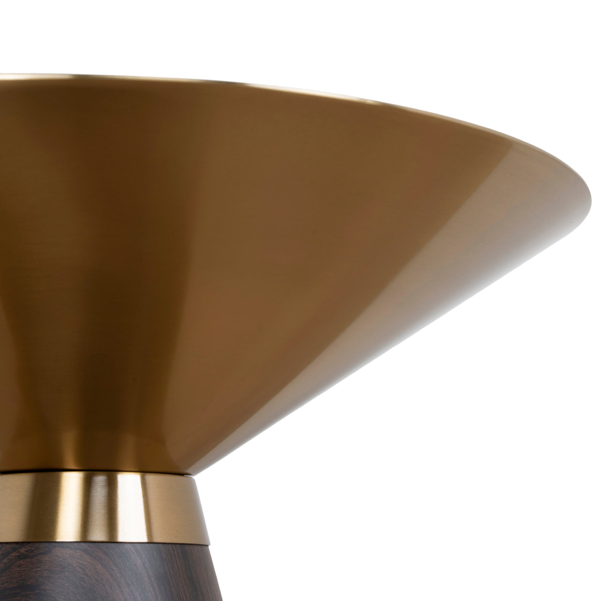 49cm Capri Side Table - Walnut