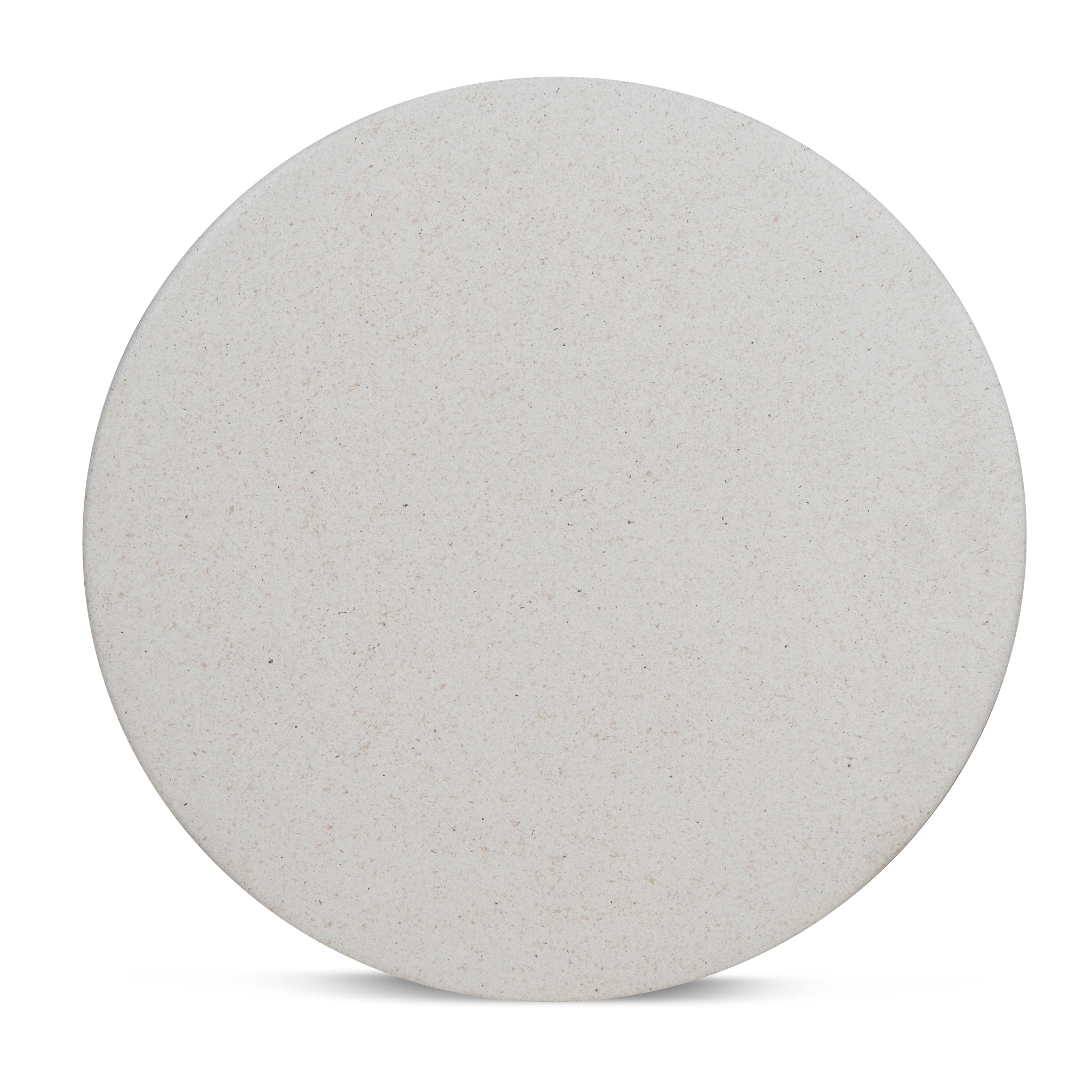 42cm Fibre Glass Capri Side Table - White