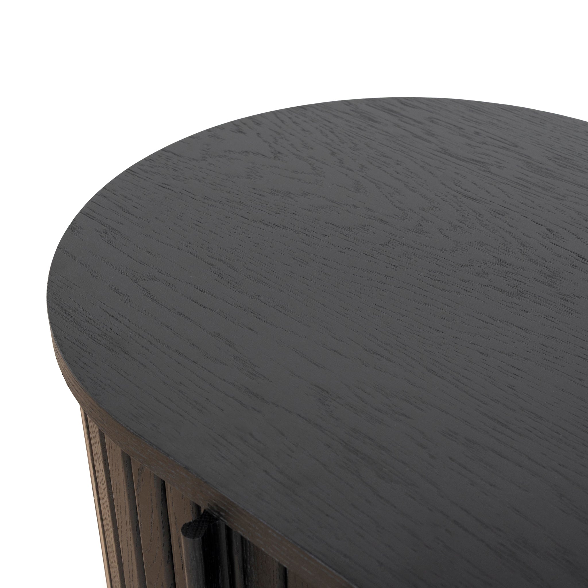 55cm Capri Side Table - Full Black