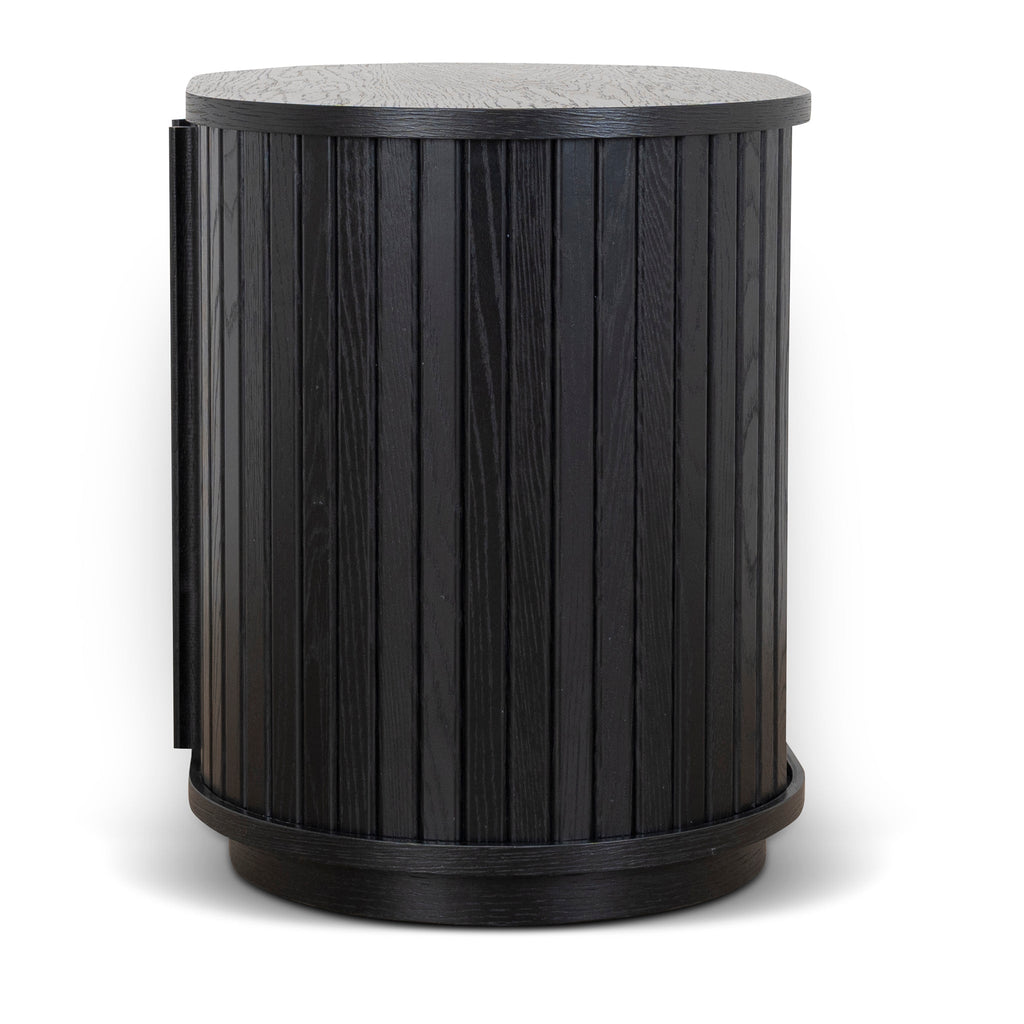 55cm Capri Side Table - Full Black