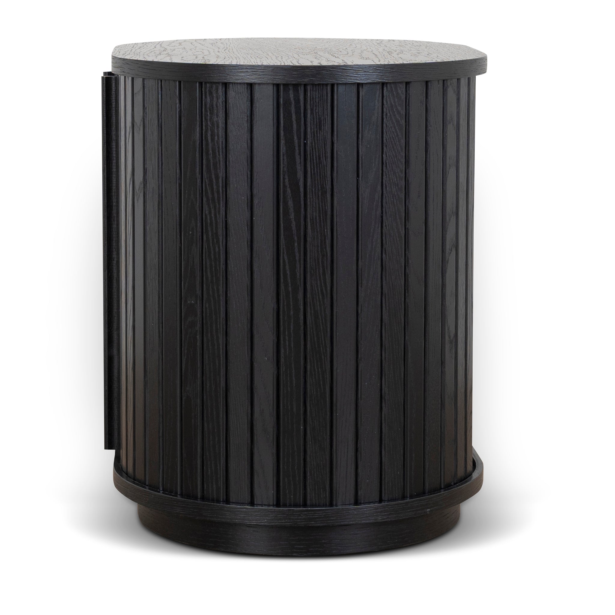 55cm Capri Side Table - Full Black
