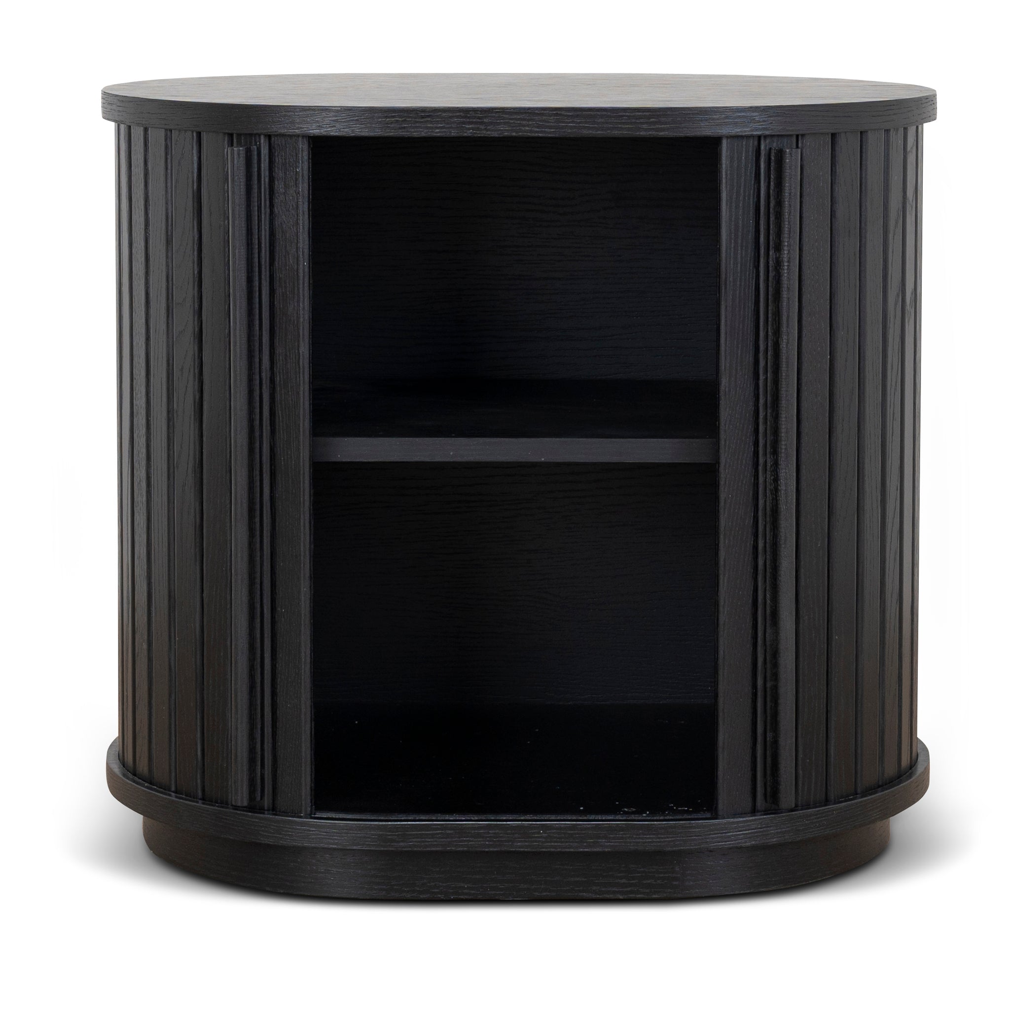 55cm Capri Side Table - Full Black