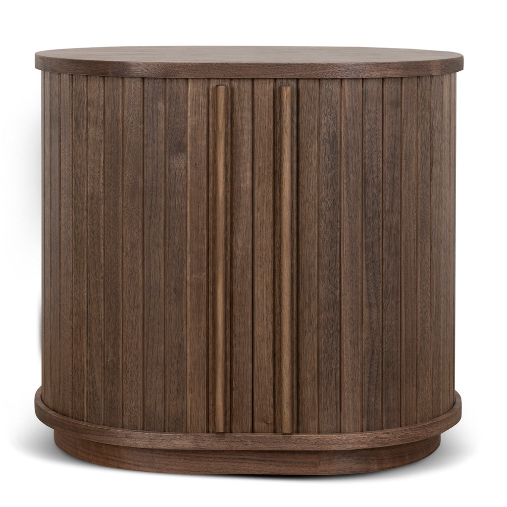 55cm Capri Side Table - Walnut