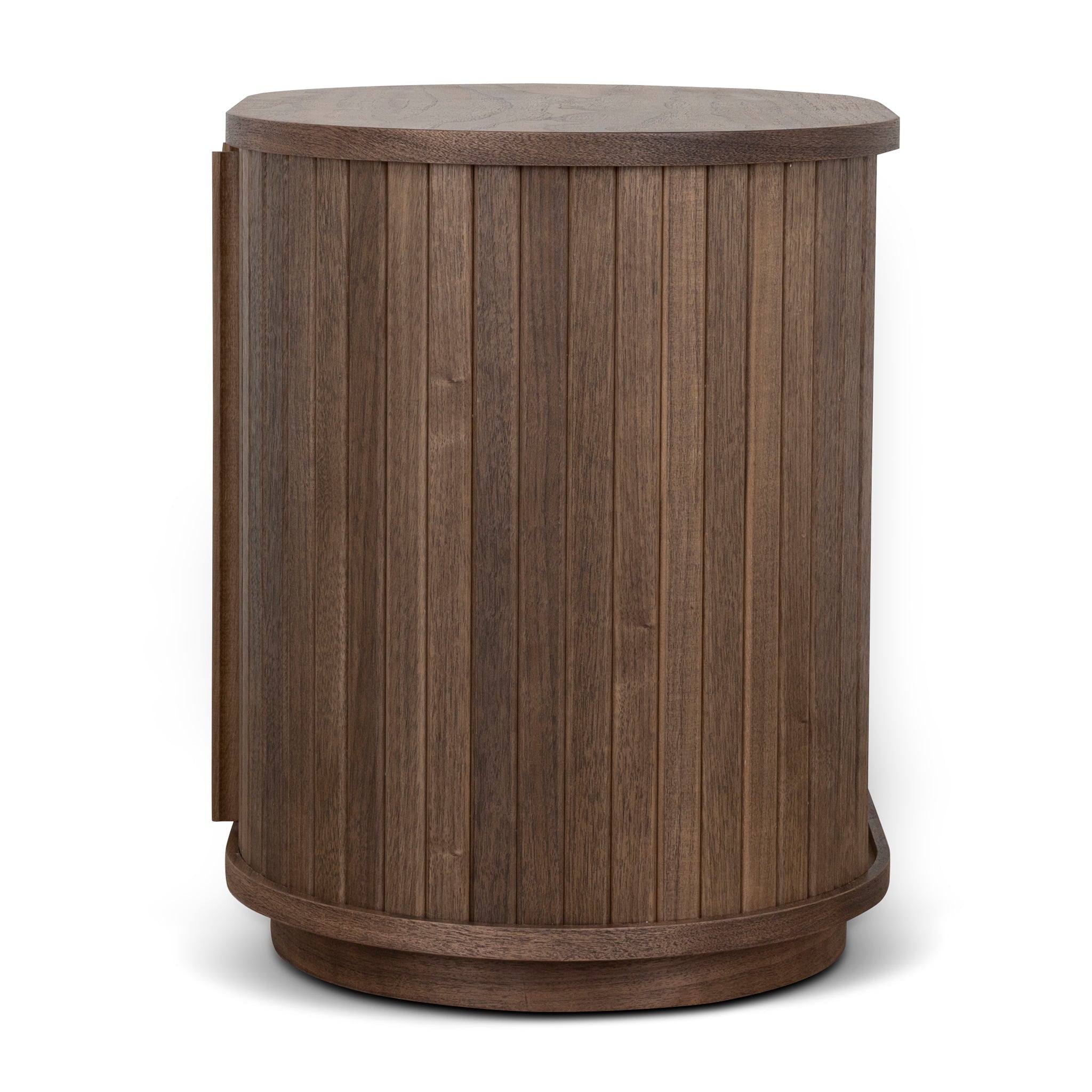 55cm Capri Side Table - Walnut
