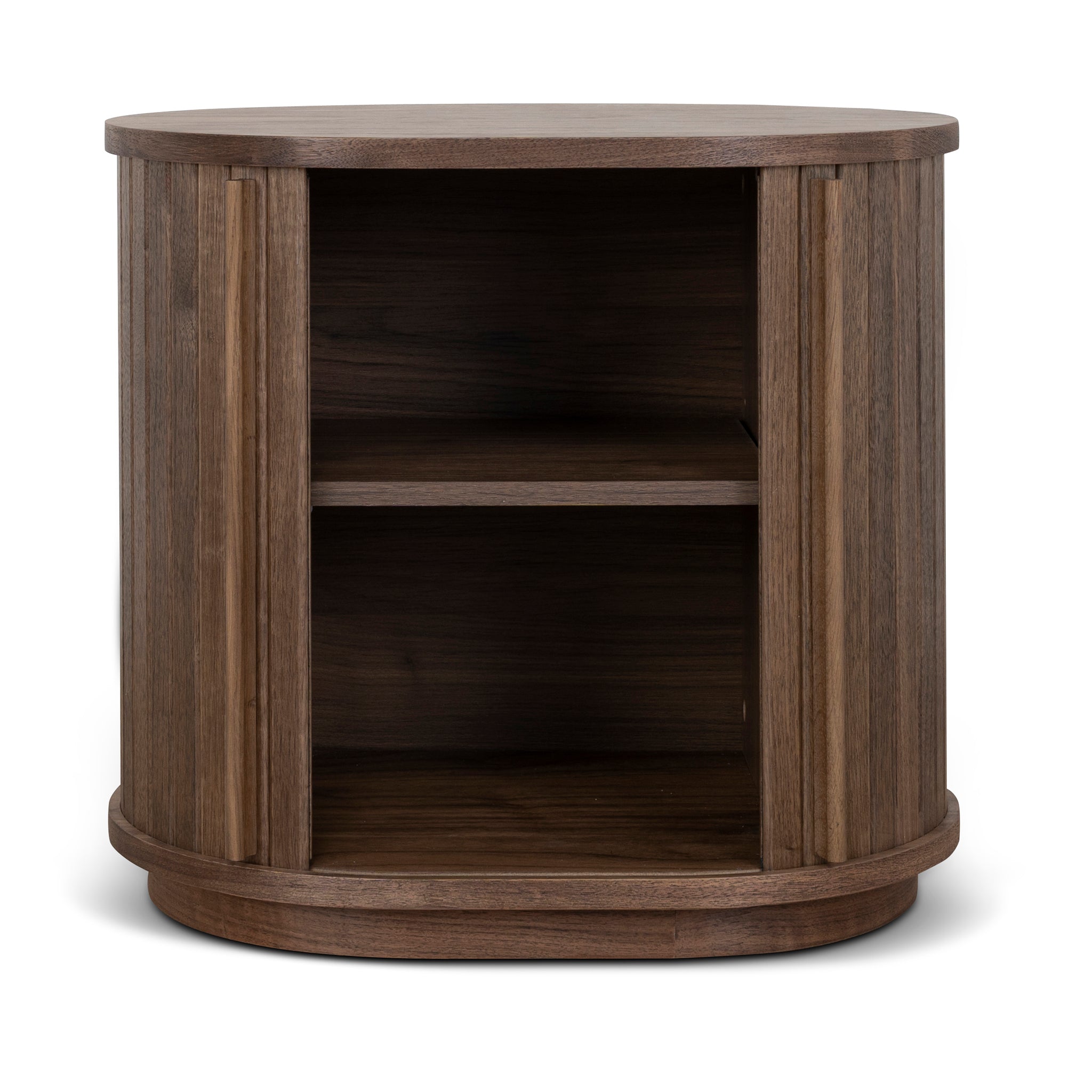 55cm Capri Side Table - Walnut