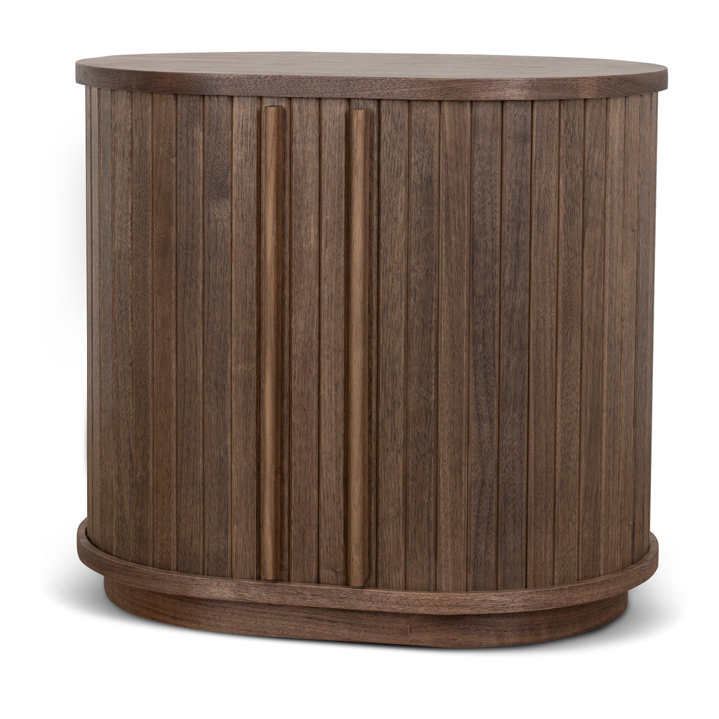 55cm Capri Side Table - Walnut
