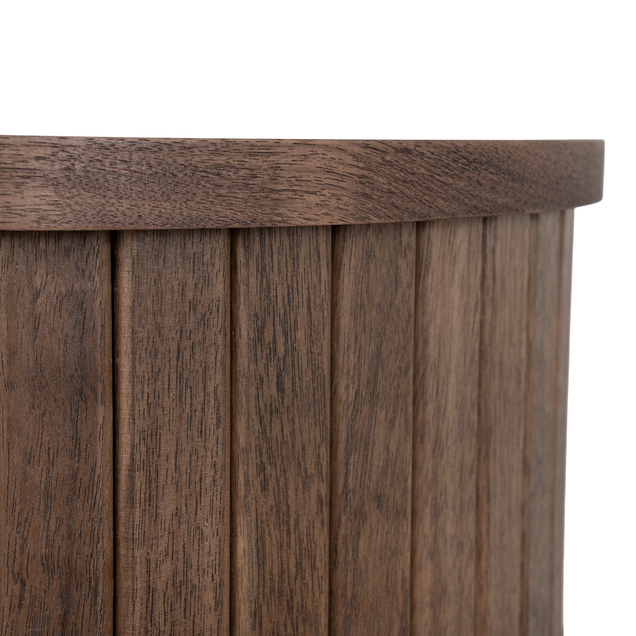 55cm Capri Side Table - Walnut