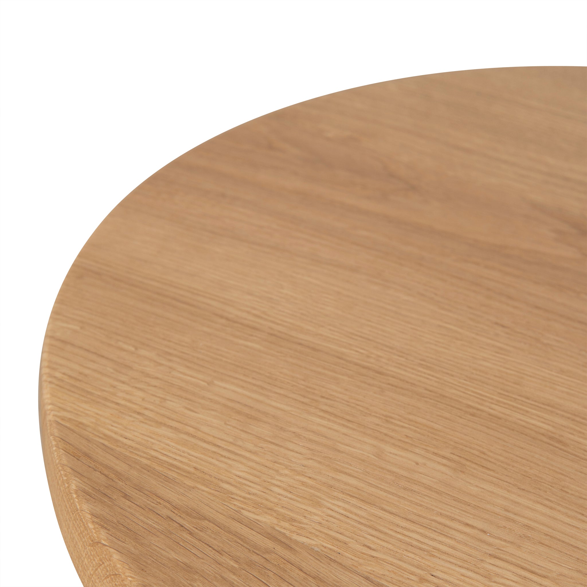 42cm Round Capri Side Table - Natural