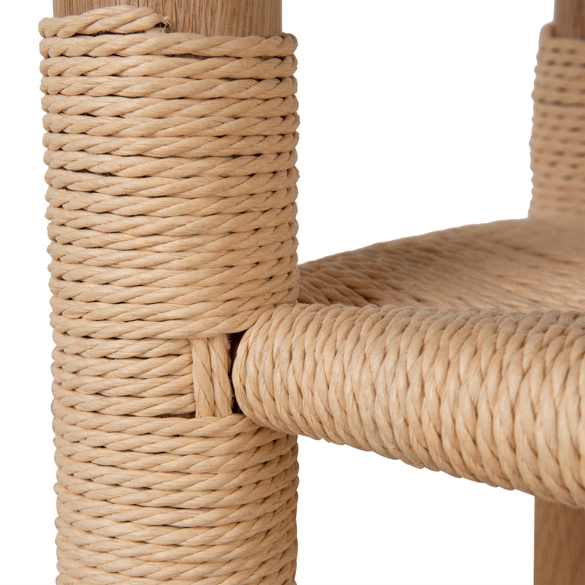 42cm Round Capri Side Table - Natural