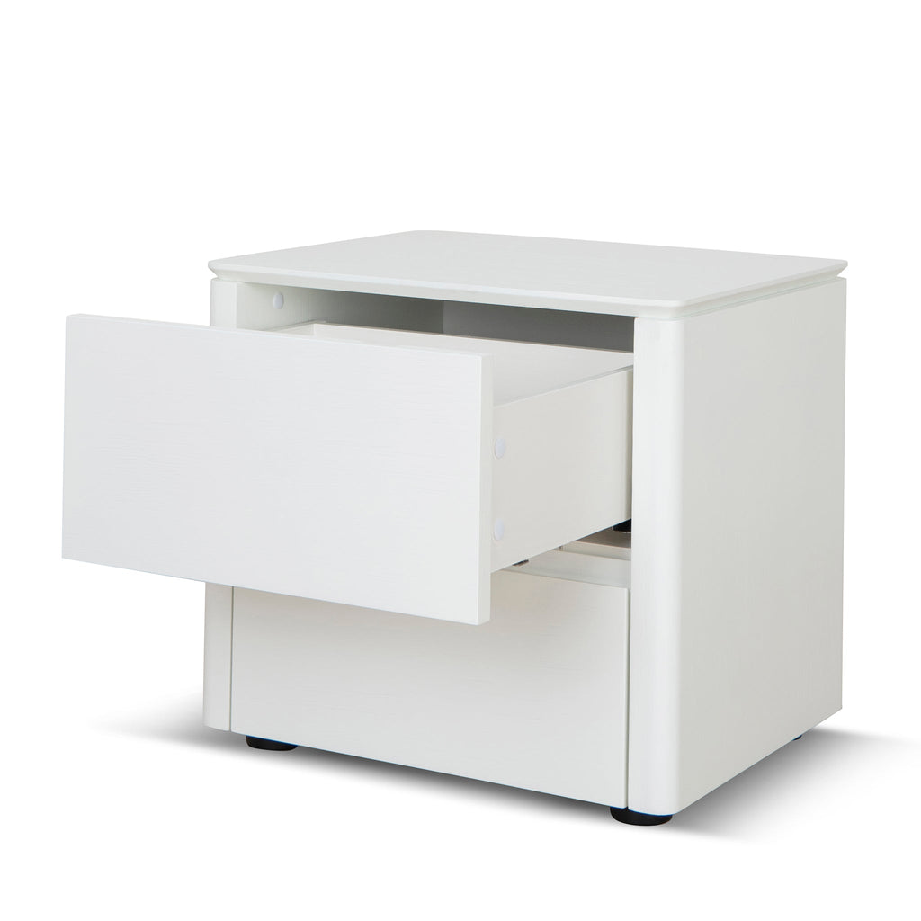Bedside Table - White Oak Veneer