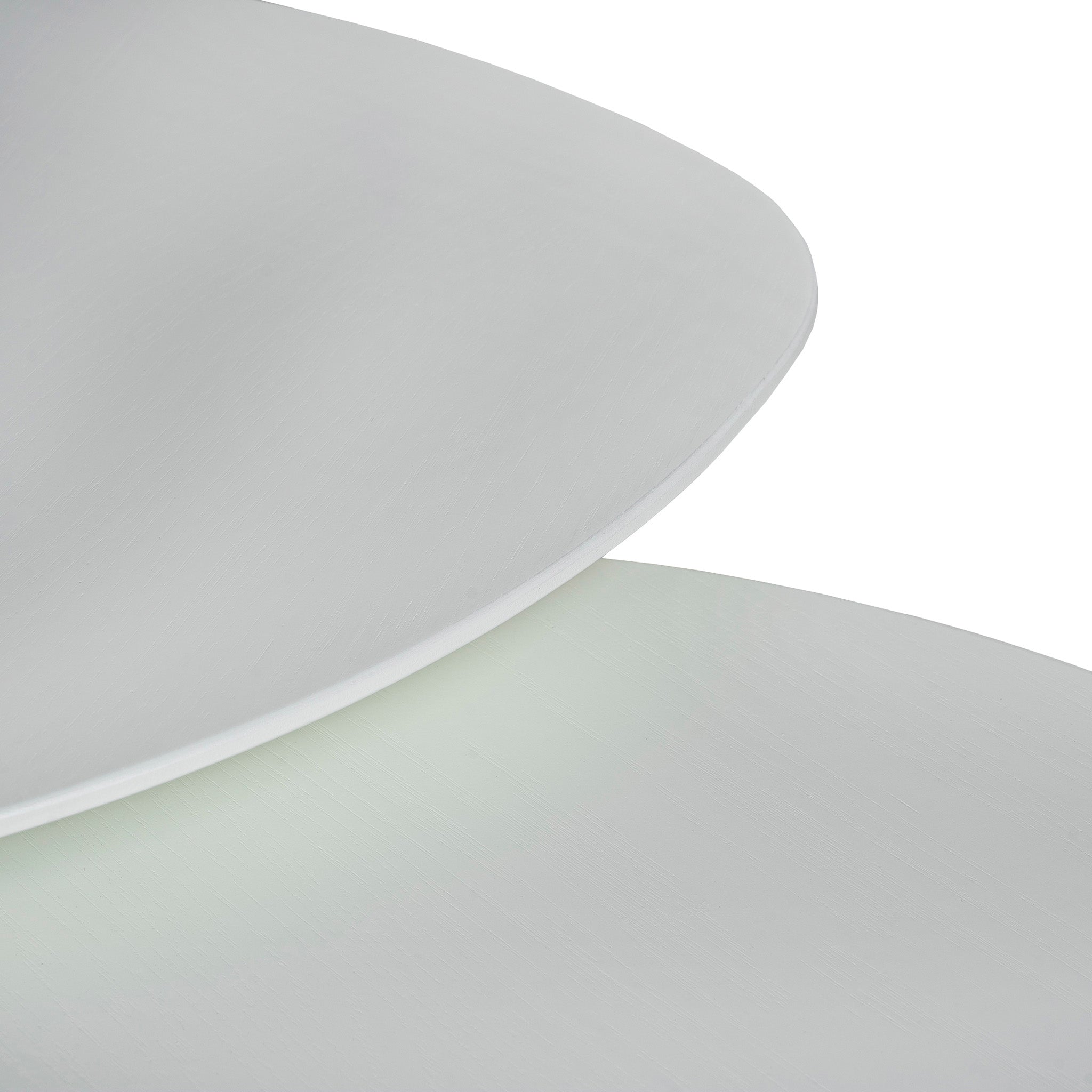 of 2 - CST8986-KD Capri Side Table - White