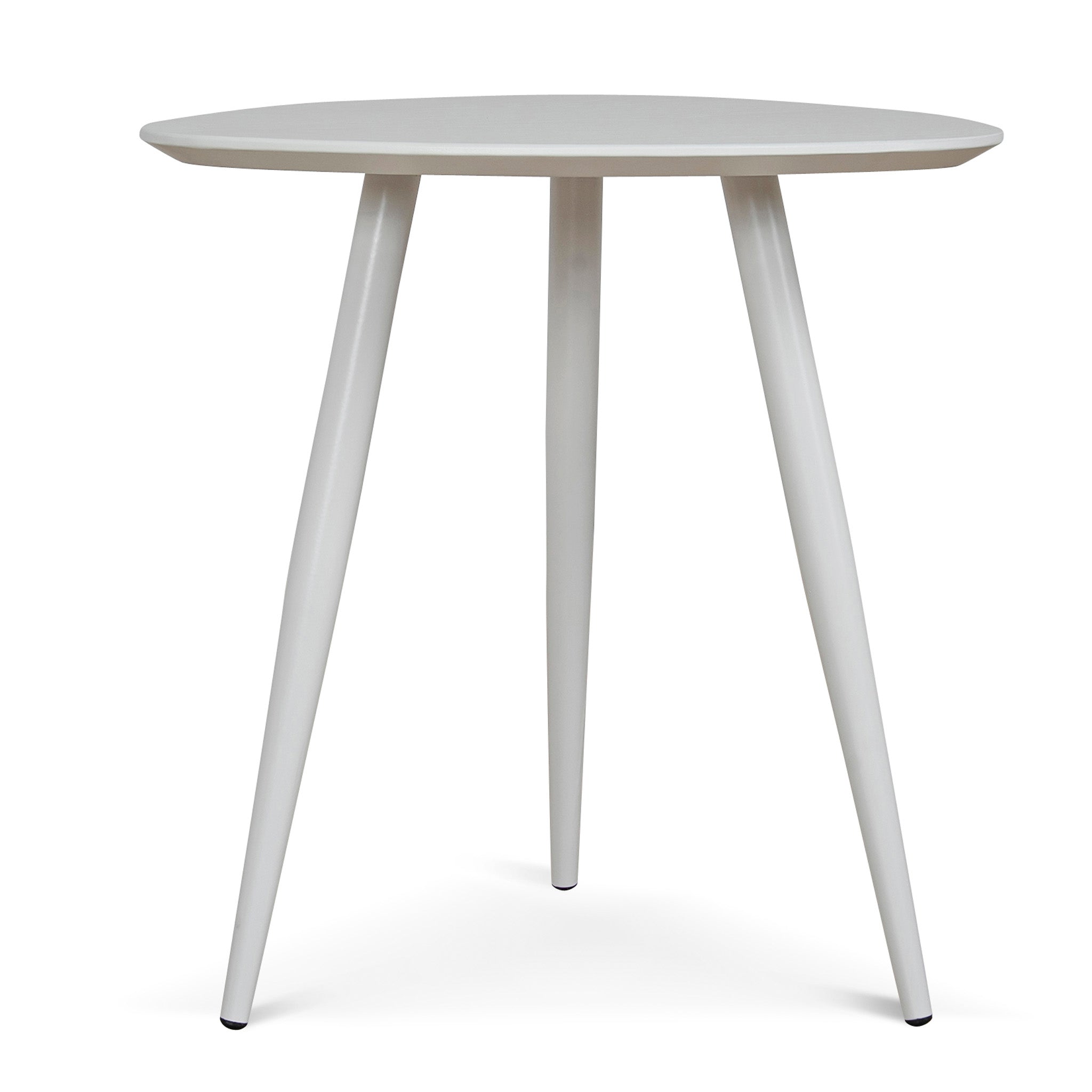 of 2 - CST8986-KD Capri Side Table - White