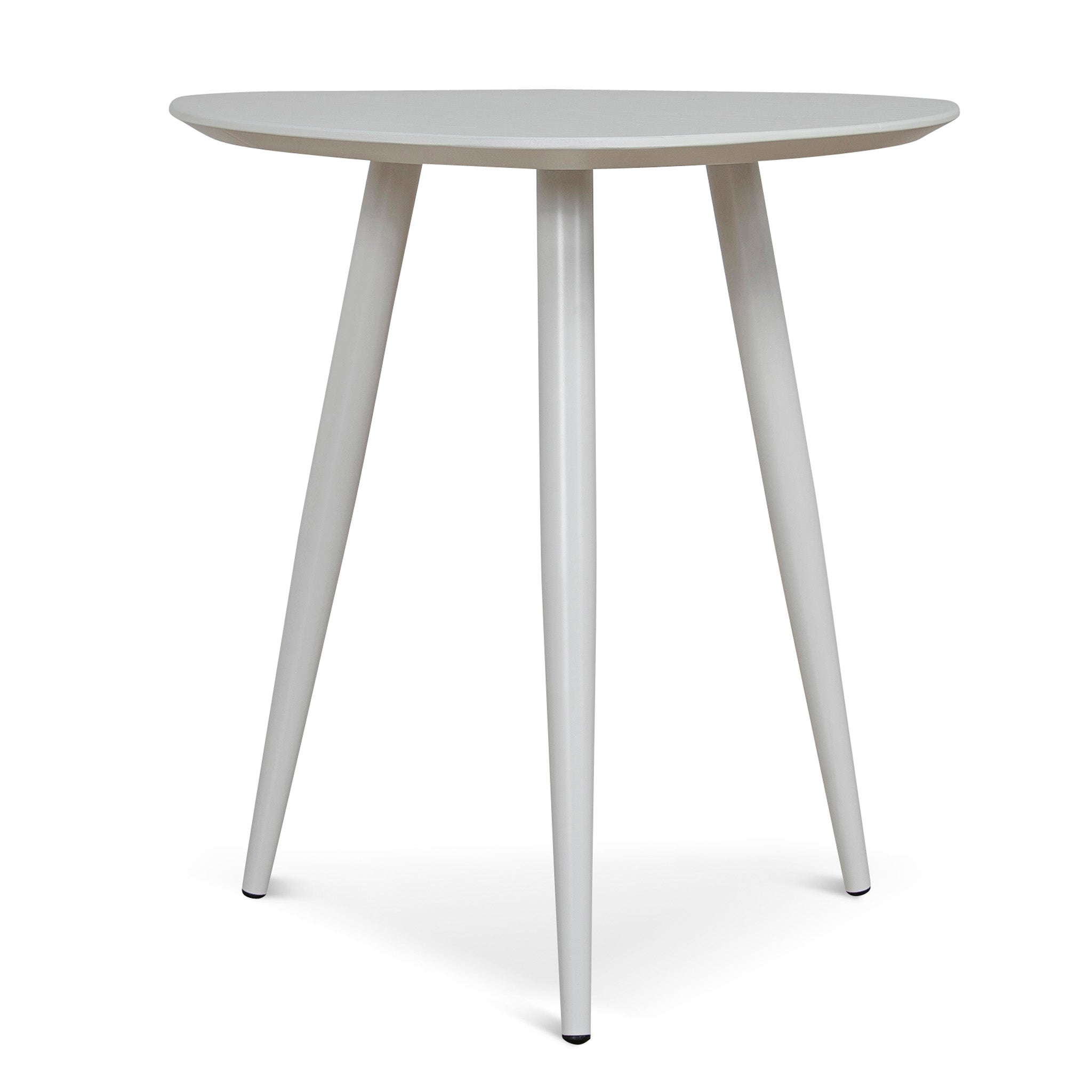 of 2 - CST8986-KD Capri Side Table - White